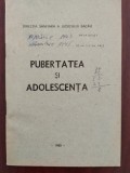 Cumpara ieftin Pubertatea și adolescența - broșură promovarea sănătății - Bacău 1979