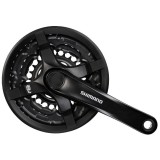 Angrenaj Pedalier Shimano Tourney Fc-Ty501, 42X34X24T, Brat 170Mm, Pt. 6/7/8 Vit... Cod:EFCTY501C244CLB