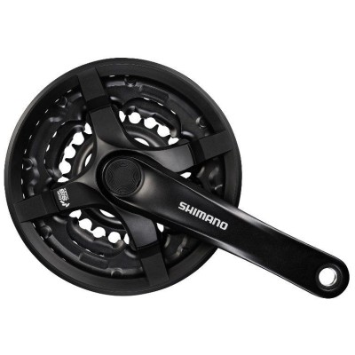 Angrenaj Pedalier Shimano Tourney Fc-Ty501, 42X34X24T, Brat 170Mm, Pt. 6/7/8 Vit... Cod:EFCTY501C244CLB foto