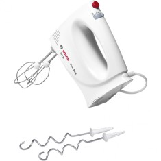 Mixer de mana Bosch MFQ3030, 350 W, 4 viteze, Alb