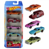 SET 5 MASINI HOT WHEELS HW FLAMES, Mattel