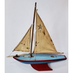 VELIER, MACHETA &#039;STAR YACHT&#039;, MADE IN ENGLAND, SECOL 20