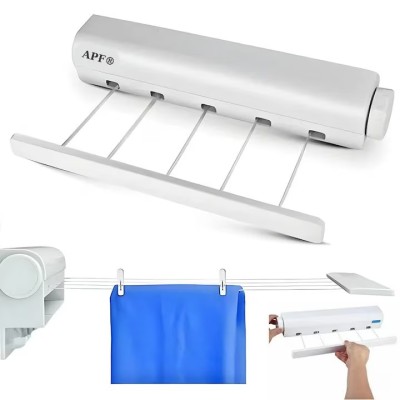Uscator de Rufe APF&amp;reg; cu Sarma Retractabila, 4/5 Linii, 3.75m, Montaj pe Perete foto