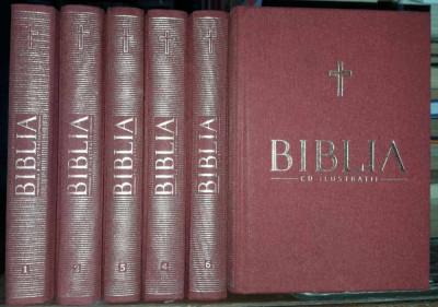 Biblia cu ilustratii-Valeriu Anania-volumele I-VI foto