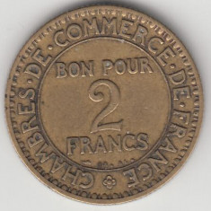 FRANTA - 2 Francs 1922 . LF1,8