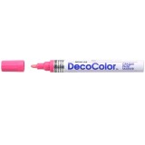 Marker cu vopsea Uchida DecoColor varf gros 2-3 mm 300 roz