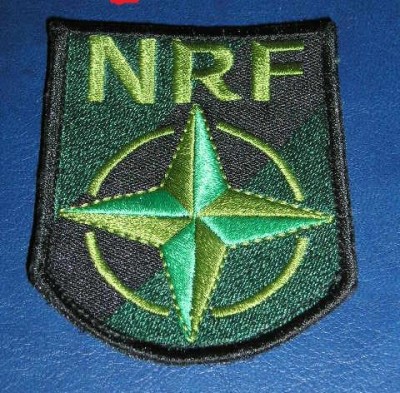 C7 79 - Ecuson tematica militara - NATO - NRF - piesa de colectie! foto