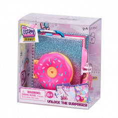 Set Mini jurnal cu accesorii, Real Littles, S4, Donut