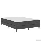 Cumpara ieftin Cadru de pat continental, gri, 160x200 cm, material textil