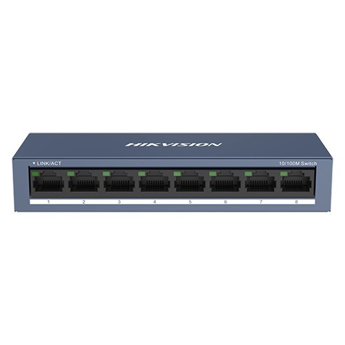 Switch 8 porturi 10/100 Mbps RJ45 - HIKVISION DS-3E0108-O