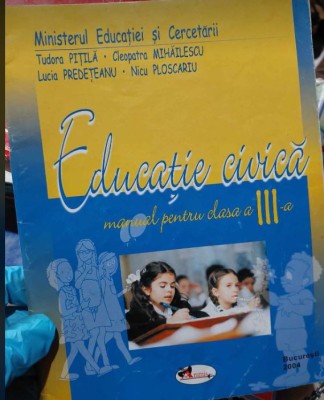 Educație civică - manual clasa a III-a, T. Pițilă, C.Mihăilescu, L. Predețeanu foto