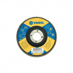Disc lamelar abraziv P100 115 mm Vorel 07977