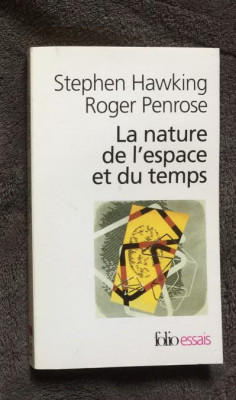 La nature de l&amp;#039;espace et du temps / Stephen Hawking, Roger Penrose foto