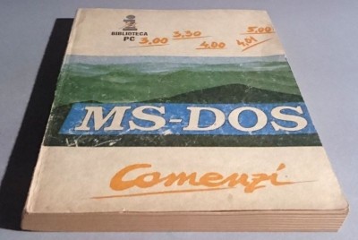Sistemul de operare DOS* 3.30 - 4.00 - 5.00 Comenzi - ed. a III-a - V. Caprariu foto