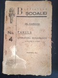 Fabula in Literatura Romaneasca-Antologie si studiu -Gh.Cardas
