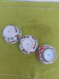 Set de 3 boluri din portelan chinezesc