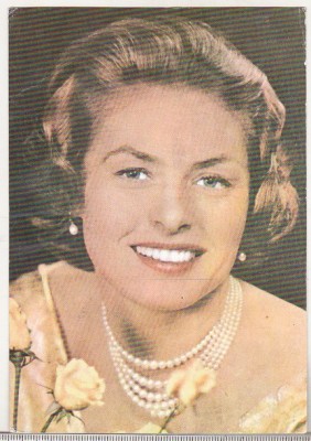 bnk cp Film - Actori - Ingrid Bergman - necirculata foto