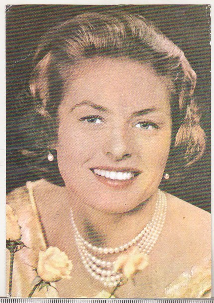 bnk cp Film - Actori - Ingrid Bergman - necirculata