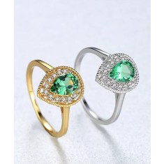 Inel Argint de logodna cu design nou ARG400E (MARIME: 6 Diametru 16.5mm (partea