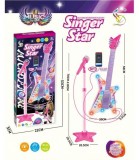 Chitară Rock cu Microfon pe Suport MP3