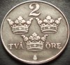Moneda istorica 2 ORE - SUEDIA, anul 1948 * cod 3947 = excelenta, Europa, Fier