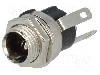 Conector alimentare DC, {{Tensiune nominala}}, {{Numarul de pini}} pini, seria {{Seria producatorului}}, 5,5/2,1mm. CHANGZHOU DAHUA IMP AND EXP (GROUP