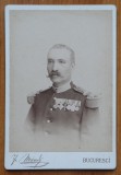 Fotografie de cabinet de secol 19 General George Gramaticescu