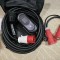 Statie de &icirc;ncarcare portabila masini electrice EV/PHEV AC Type 2 50A/380V 11KW/22kW IP67 + adaptor 230V + husa