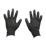 Cumpara ieftin Set manusi de lucru, protectie, sintetice, cauciucate, marimea 10, negru