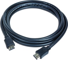 CABLU video GEMBIRD, HDMI (T) la HDMI (T), 4.5m, conectori auriti, rezolutie maxima 4K (3840 x 2160) la 60 Hz, negru, &amp;quot;CC-HDMI4L-15&amp;quot; (timbru verde 0.8 foto