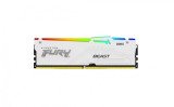 Memorie RAM Kingston, DIMM, DDR5, 16GB, 5600MHz, CL36, 1.35V, FURY Beast White,