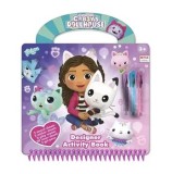 Carte de activitati si pixuri Gabby's Dolhouse