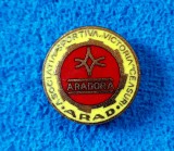 Insigna fotbal - AS &quot;VICTORIA CEASURI&quot; ARAD (varianta 2)