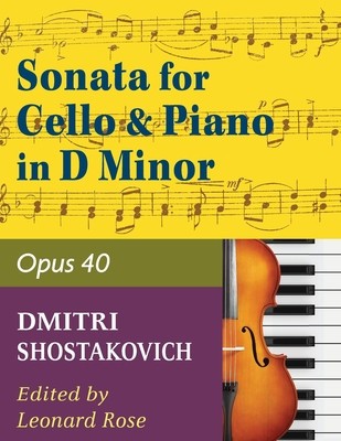 Shostakovich Sonata in d minor--opus 40 for cello and piano foto
