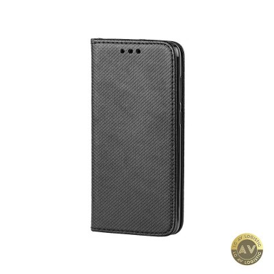 Husa pentru Huawei Mate 20 Lite OEM Smart Magnet Neagra foto