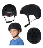 Casca Bicicleta pentru Copii cu LED Reglabila S 48 54 cm negru