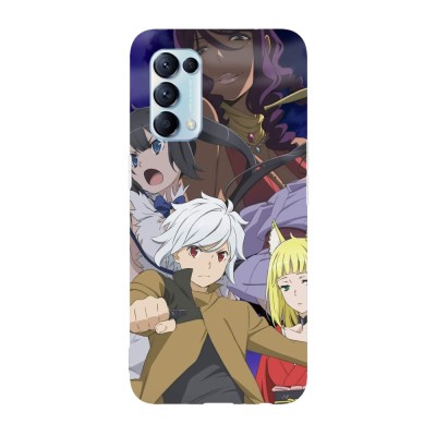 Husa compatibila cu Oppo A72, Viceversa, model DanMachi, Silicon, TPU foto