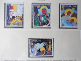 Senegal-Craciun-serie completa,nestampilate MNH