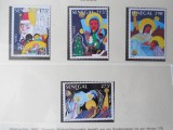 Senegal-Craciun-serie completa,nestampilate MNH, Nestampilat