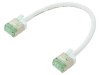 Cablu Patch U/FTP Cat 8.1 0,15m LSZH Alb 32AWG, Goobay
