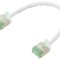 Cablu Patch U/FTP Cat 8.1 0,15m LSZH Alb 32AWG