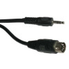 Cablu DIN 5 pini - Jack 3.5mm stereo, 1.2m