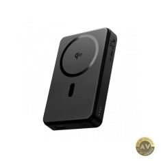 Baterie Externa Wireless Baseus Airpow2 Qi2 10000mAh 22.5W QC + PD + FQI 1 x QI - 1 x USB-A - 1 x USB-C Neagra P10080000123-00