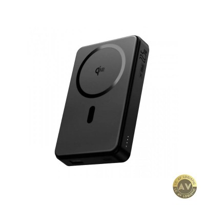 Baterie Externa Wireless Baseus Airpow2 Qi2 10000mAh 22.5W QC + PD + FQI 1 x QI - 1 x USB-A - 1 x USB-C Neagra P10080000123-00 foto