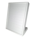 Tav? Organizatoare &ndash; Premium White PU Leather, Special? pentru Inele
