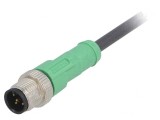 Cablu de conectare M12 drept 1,5m 60VAC 4A PUR