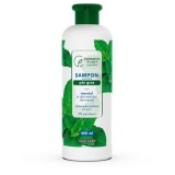 Sampon pentru par gras cu mentol si ulei esential de menta, 400ml, Cosmetic Plant