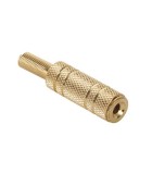 Mufa Jack 3.5 mm mama stereo aurit pe cablu, Oem