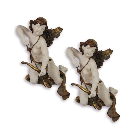 Set doi ingerasi decorativi din rasini VD-142