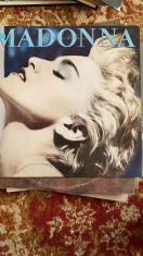 disc vinyl/madonna-true blue,sire records u.s.a. prima imprimare,1986 foto